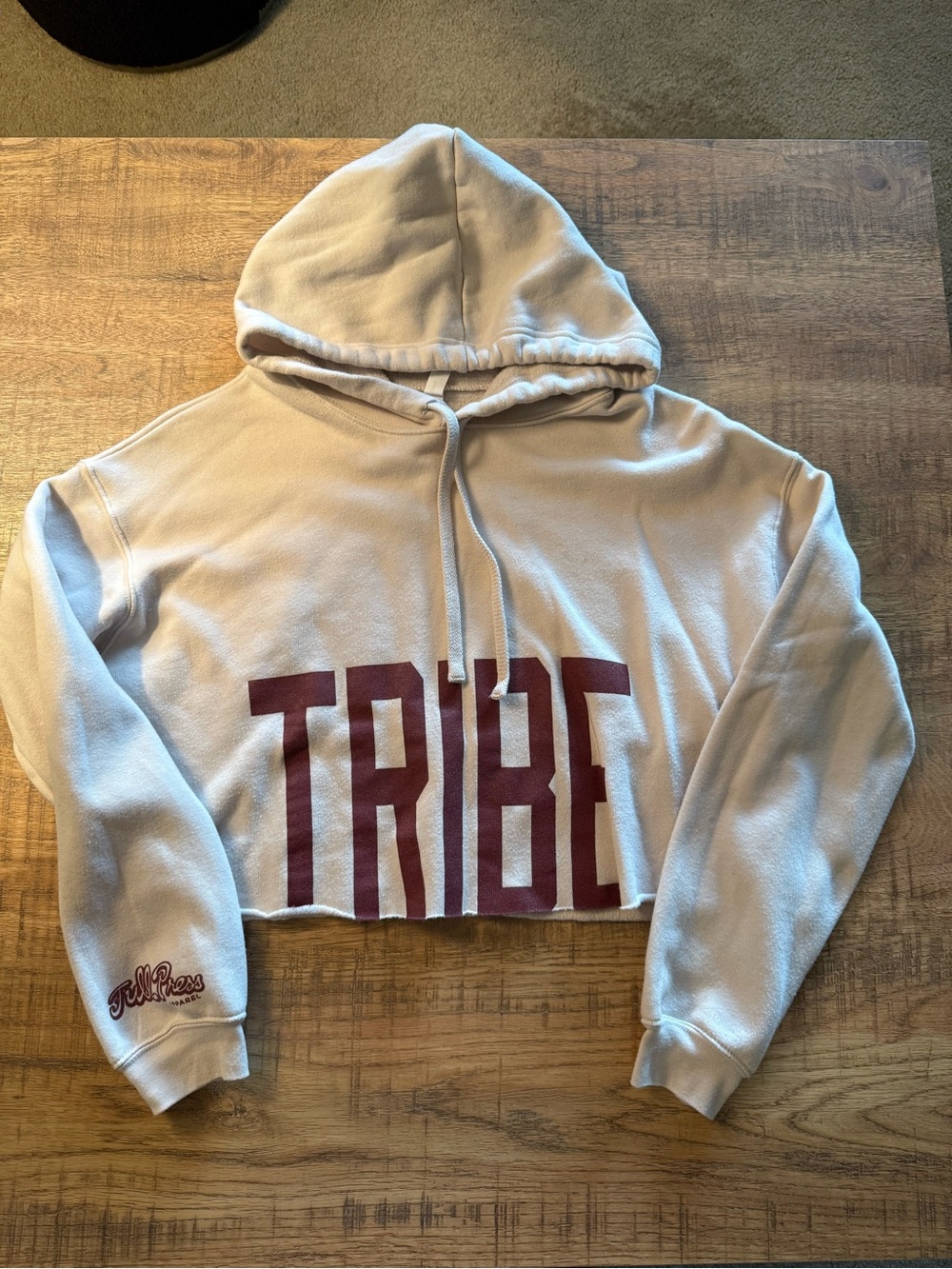 FSU cropped hoodie “TRIBE”
